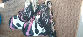 Patines en línea marca FILA + protecciones