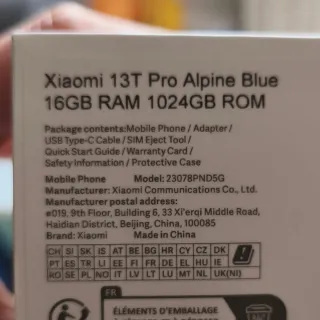 Xiaomi 13T Pro 1TB 16GB RAM