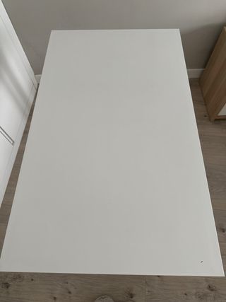 Mesa Escritorio 100x60cm Blanca