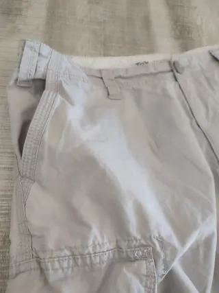 Bermudas hombre multibolsillos algodón