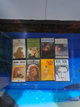 Lote 8 Casetes Mari Trini