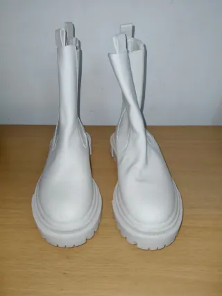 Botas blancas Chelsea