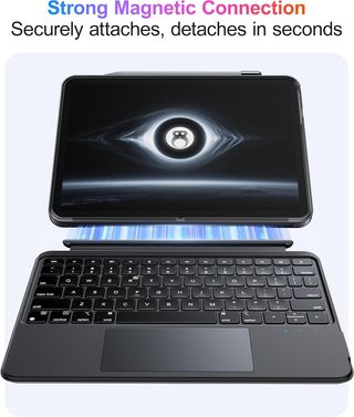 Funda TECCLADO HOU iPad 11gen A16+LAPIZ metapen A8