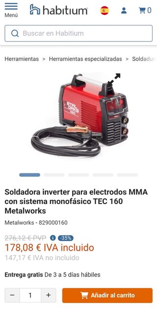 Soldador Metal Works TEC 160