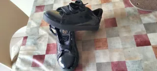 Scarpe Sergio Tacchini nere lucide