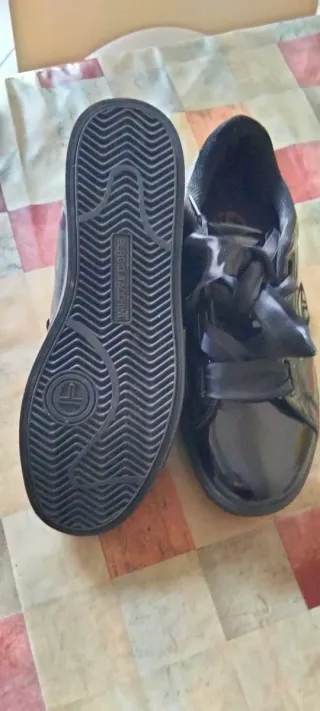 Scarpe Sergio Tacchini nere lucide