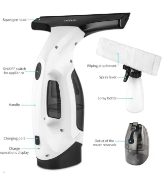 Limpiador Eléctrico Ventanas Aspirador