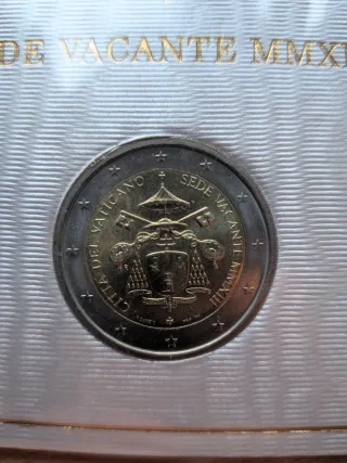 2 Euro Vaticano 2013 Sede Vacante