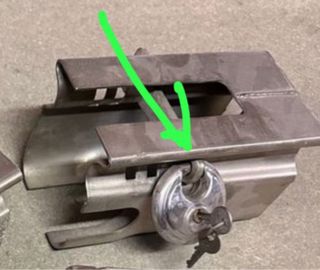 Cerradura de caja antirrobo