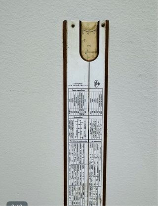 Regla de calculo faber castell 1/54 matematica