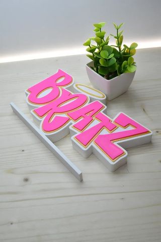 Cartello con logo Bratz | Decorazione per bambole