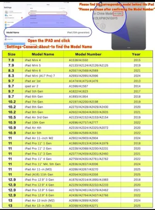 Custodia iPad con supporto orizzontale