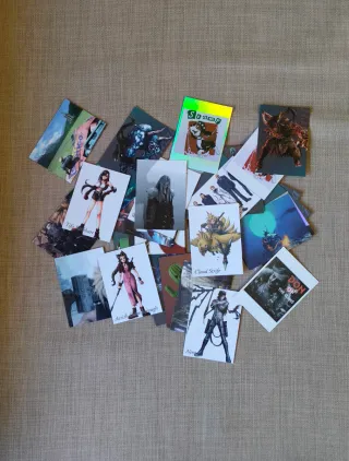 Lote Cartas Final Fantasy VII Art Museum