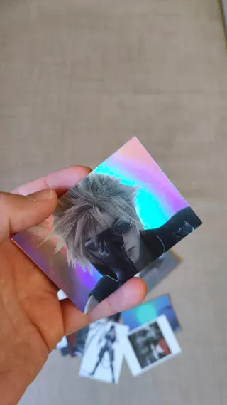 Lote Cartas Final Fantasy VII Art Museum