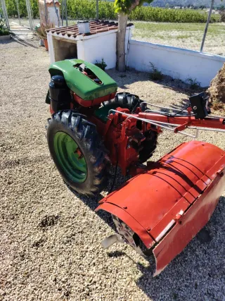Motocultor Pascuali con arranque a bateria