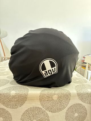 Casco AGV Corsa Carbon Aramida Negro/Rojo
