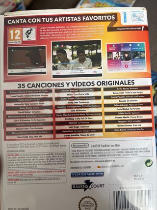 Wii Let's Sing 8 Versión Española