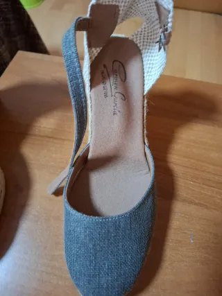 Sandalias cuña Carmen Garcia T.36
