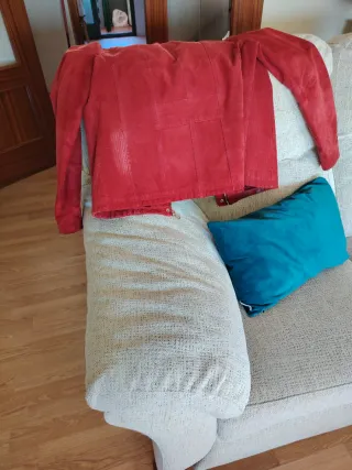 Chaqueta ante roja CORTY BENNETT Talla L