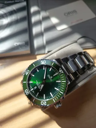 Oris Aquis 43.5mm Reloj Verde