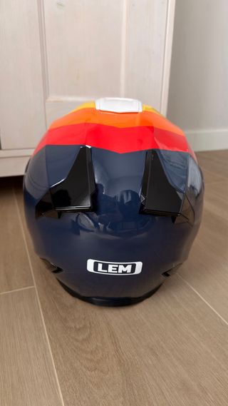Casco Integral LEM Diseño Rayas Colores