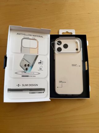 Funda Cellularline Clear Protect iPhone 17 Pro Max