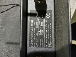 Micrófonos Inalámbricos Sennheiser PARA REPARAR