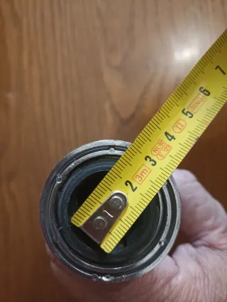 Manopole Vespa PX Piaggio Nere Cromate