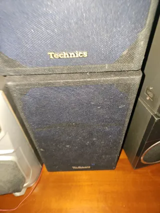 Altavoces Technics Negro/Azul