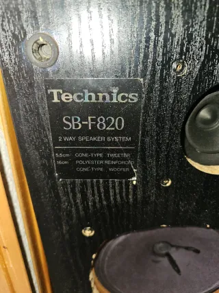 Altavoces Technics Negro/Azul