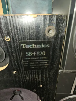 Altavoces Technics Negro/Azul