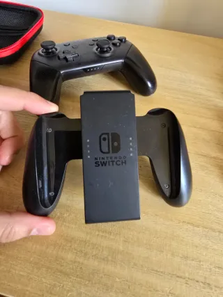 Nintendo Switch Gris y Negro más accesorios