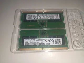 16GB (2x8GB) 4800 CL40 Samsung DDR5 SODIMM RAM