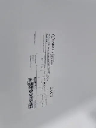 Nevera Indesit Blanca