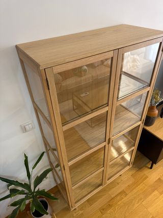 Vajillero Jysk Vesterby in legno e vetro