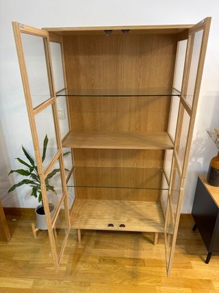 Vajillero Jysk Vesterby in legno e vetro