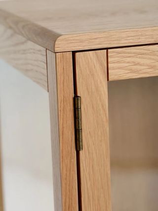 Vajillero Jysk Vesterby in legno e vetro