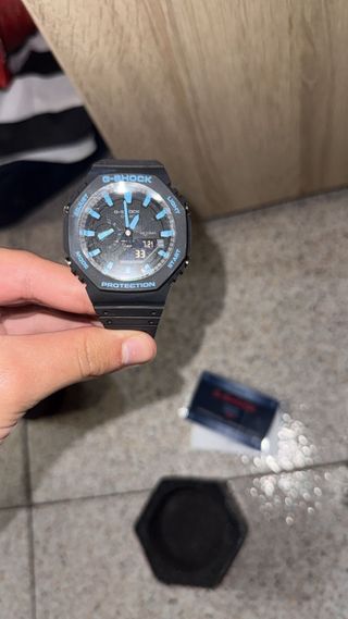 Reloj G-Shock Negro y Azul