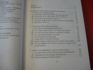 LAS MUJERES Y EL DESARROLLO HUMANO ( NUSSBAUM )