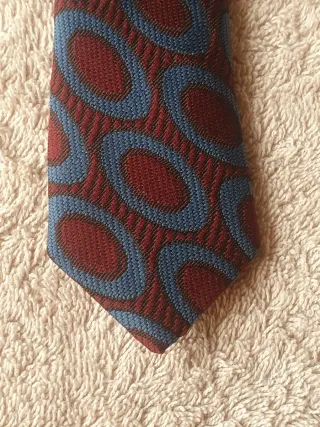 Cravatta Sergio vintage poliestere