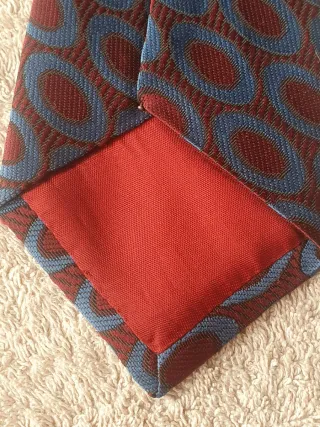 Cravatta Sergio vintage poliestere