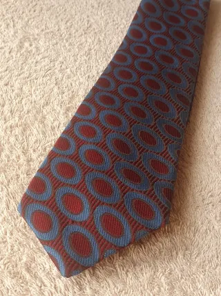 Cravatta Sergio vintage poliestere