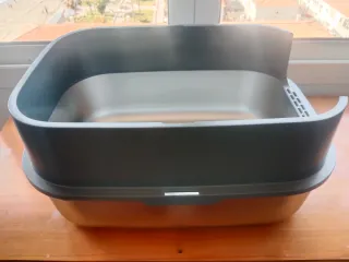 Box per gatti XXL in acciaio inossidabile