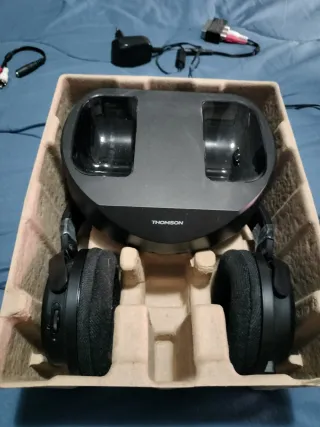 Thomson WHP3001BK Cascos Inalámbricos Negros