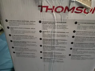 Thomson WHP3001BK Cascos Inalámbricos Negros