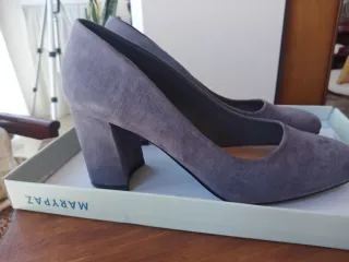 Zapatos tacón MARYPAZ gris talla 38