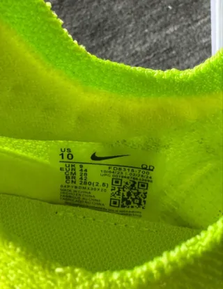 Nike Alphafly 3 Talla 44 Amarillo Neón