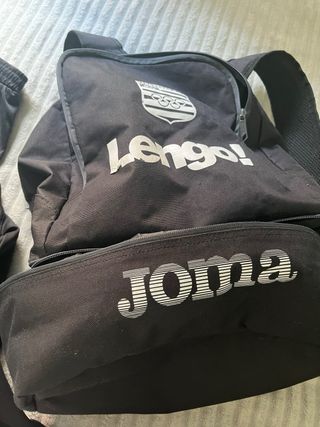Conjunto Ropa Fútbol Lengo Joma Negro