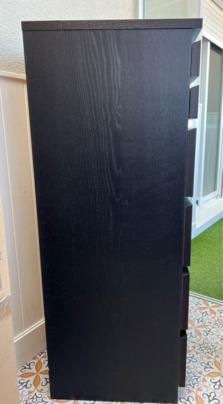 Cómoda IKEA MALM 6 cajones + espejo