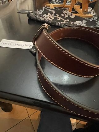 Cintura Loris Azzaro Pelle Marrone